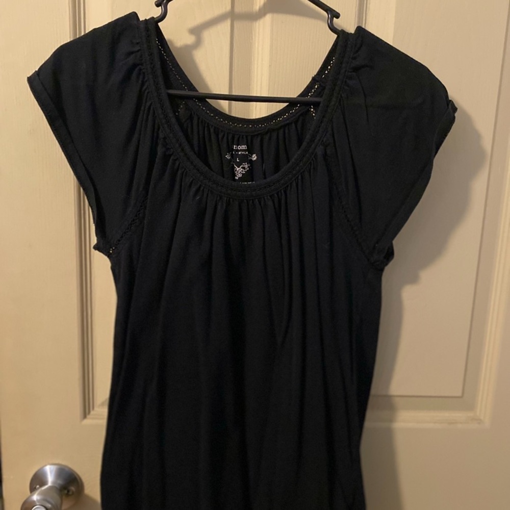 Sonoma black blouse. Size L.